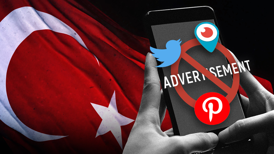 Turske vlasti zabranile Twitteru, Pinterestu i Periscopeu nove ugovore o oglašavanju