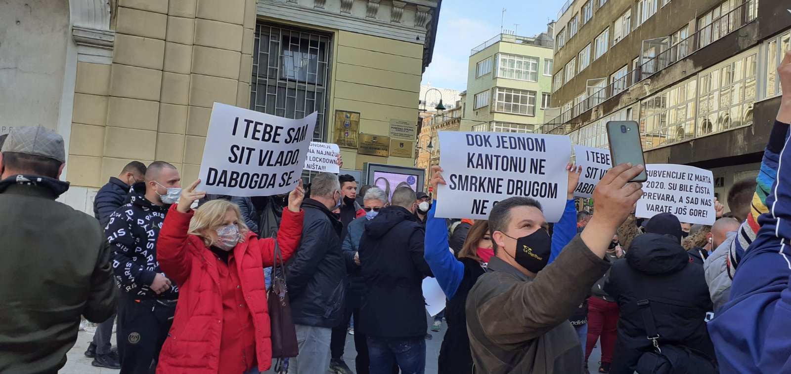 Sarajevski ugostitelji blokadom saobraćajnica protiv lockdowna