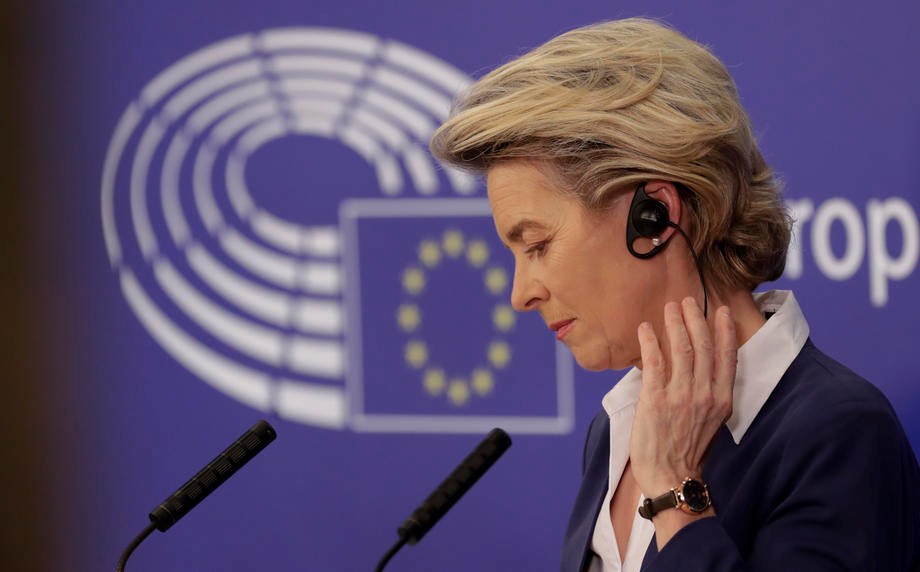 Ursula von der Leyen postala baka