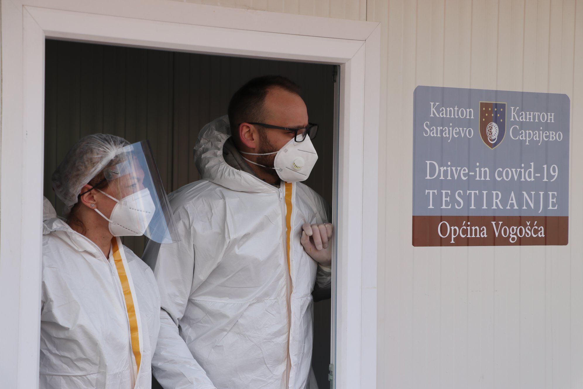 Otvorena dva nova drive-in punkta za testiranje na koronavirus