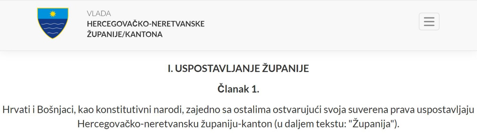 Još se čeka odluka Skupštine HNK o konstitutivnosti i nazivu jezika