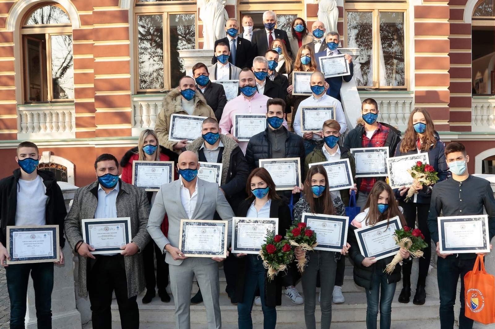 Olimpijski komitet BiH uručio sportistima priznanja za “Vrhunski sportski rezultat u 2020. godini”