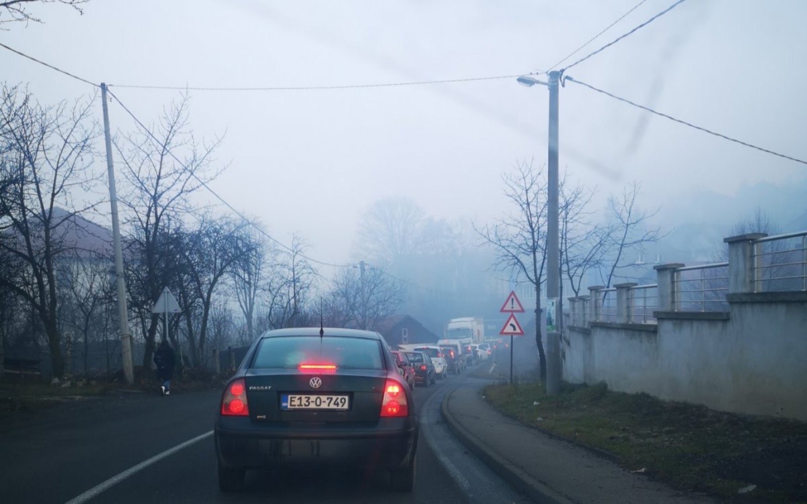 U Tuzli velike saobraćajne gužve 
