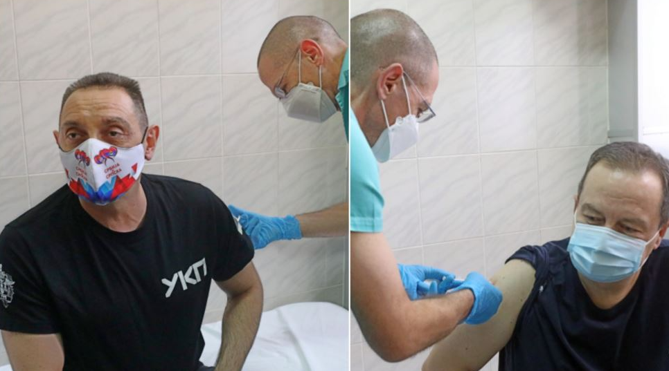 Dačić i Vulin primili rusku vakcinu