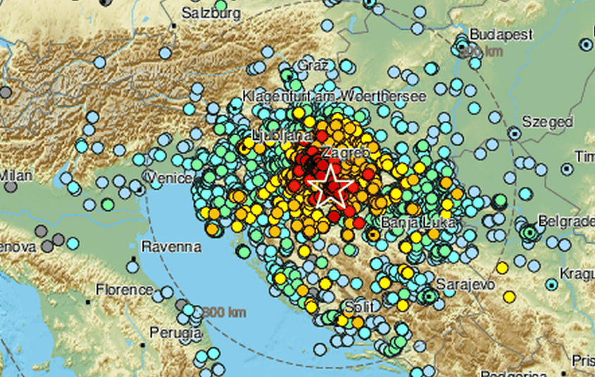 Uznemirujući podaci EMSC-a: Objavljeno koliko se puta tlo zatreslo u zadnjih šest dana