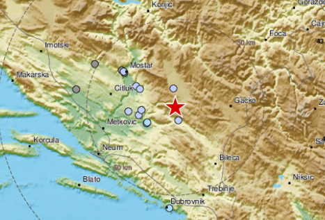 Novi zemljotres u BiH