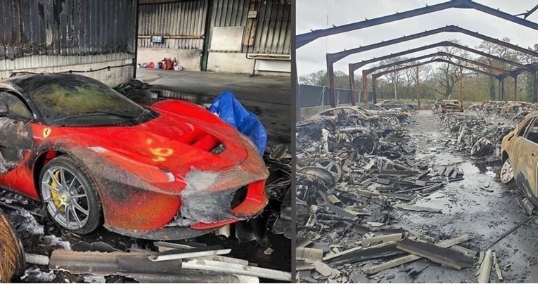 Izgorio hangar s 80 skupocjenih automobila