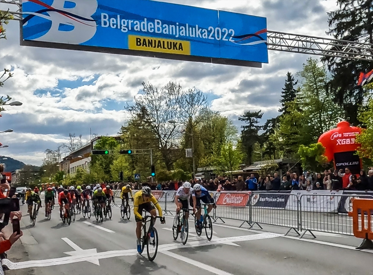 Jakub Kačmarek pobjednik biciklističke utrke 'Beograd – Banjaluka'