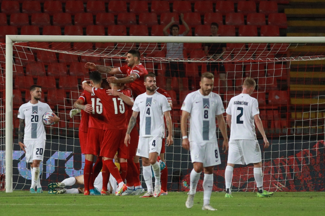 Fudbaleri Srbije savladali Sloveniju