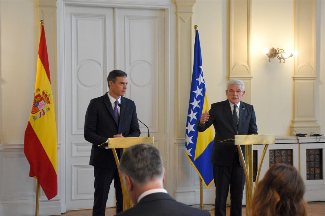 Džaferović nakon sastanka sa Sanchezom: Unaprijediti ekonomsku saradnju