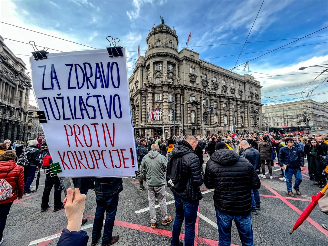 U Beogradu skup podrške tužiteljkama: Poziv na sveobuhvatni narodni bunt protiv režima