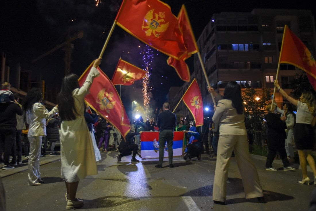 Milatović pobjednik u Crnoj Gori, slavlje na ulicama