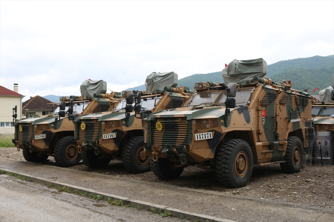 Dio turskih trupa KFOR-a stacioniran u Zubinom Potoku