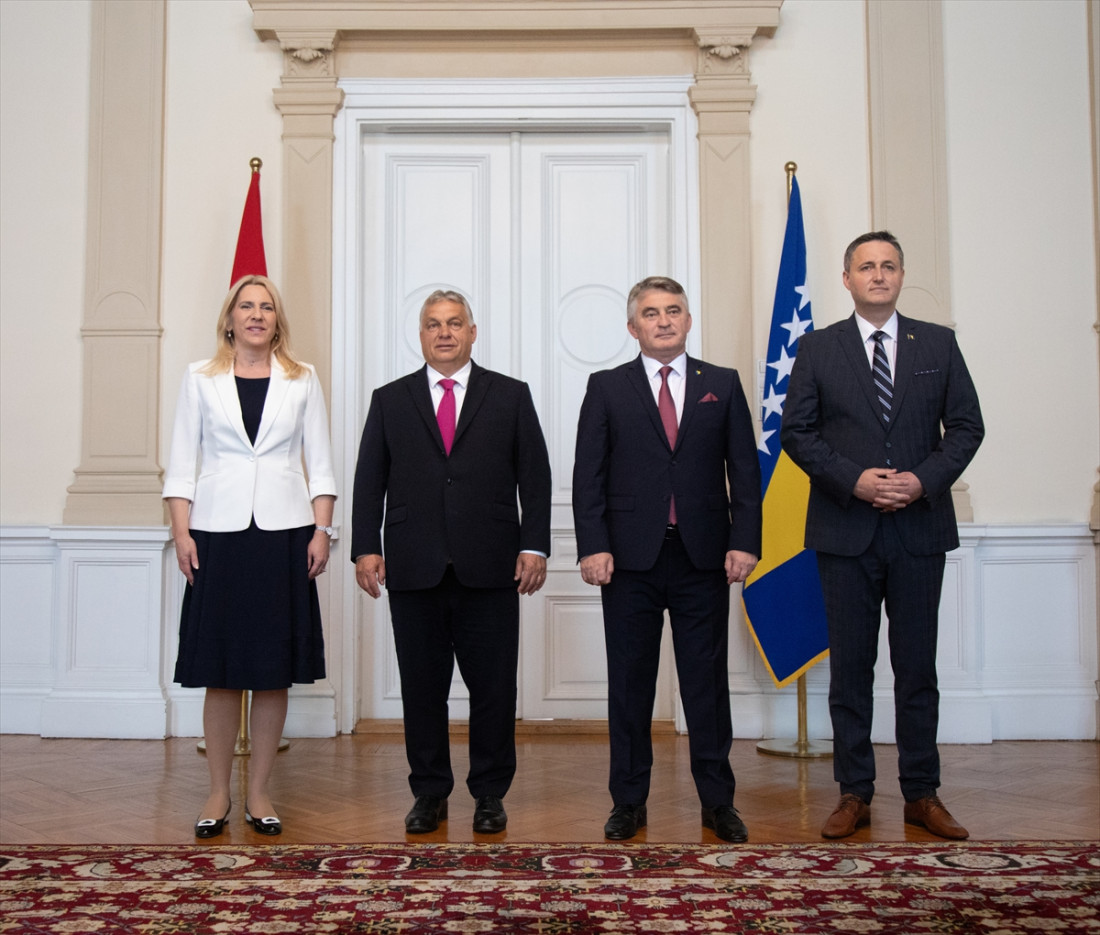 Članovi Predsjedništva BiH primili premijera Mađarske Viktora Orbana