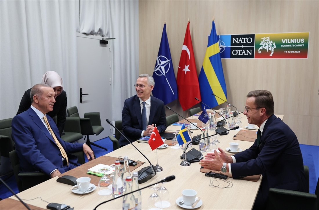 Trilateralni sastanak Erdogana, Stoltenberga i Kristerssona