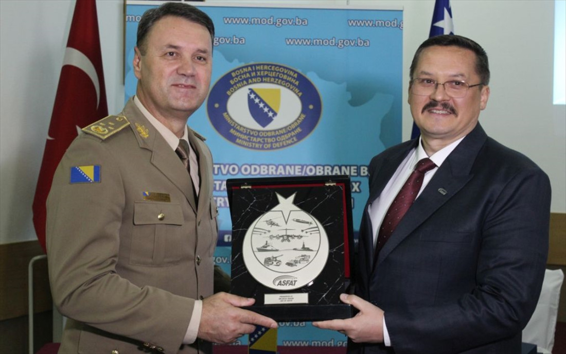 Turska tvrtka ASFAT realizirala ugovor o održavanju tenkova i oklopnih transportera OSBiH