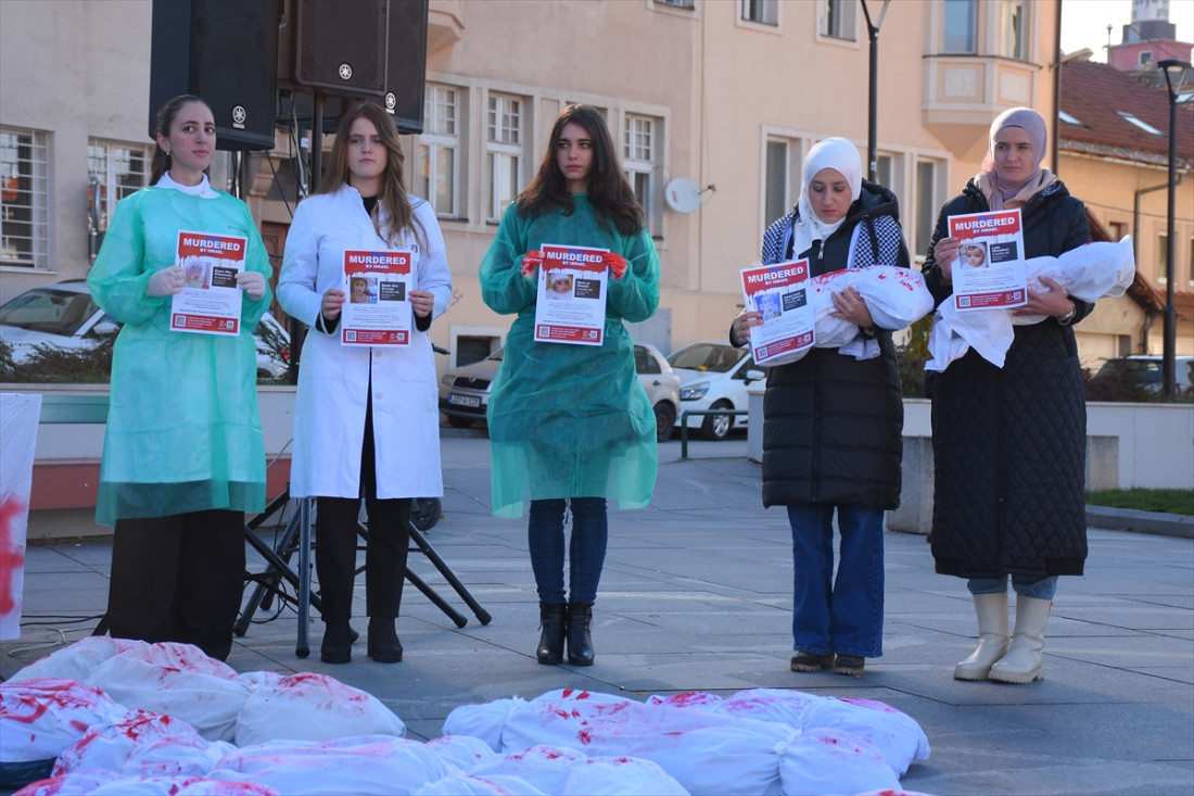 U Sarajevu održan potresan performans podrške narodu Palestine