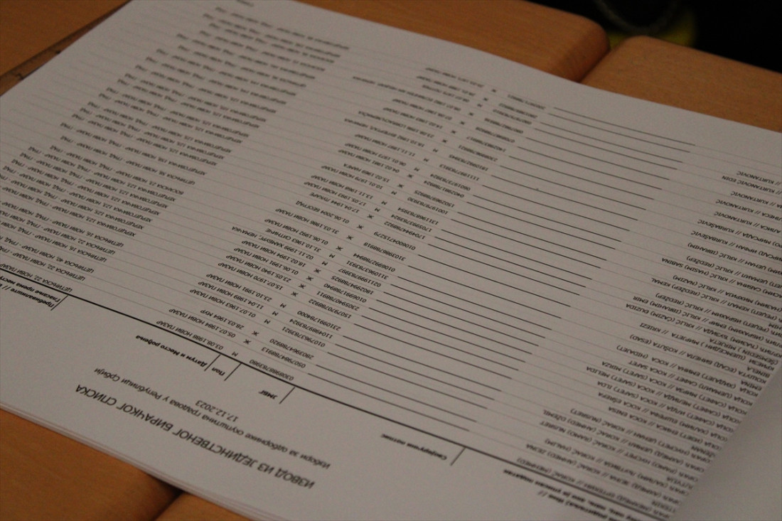 IPSOS/CeSID: U prva dva sata glasalo 4,8 odsto građana