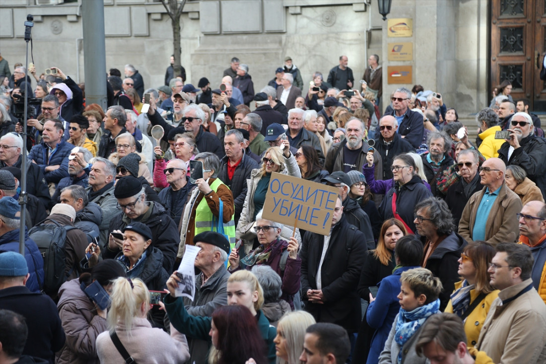 Protesti u Beogradu zbog oslobađanja osuđenih za ubistvo novinara Ćuruvije