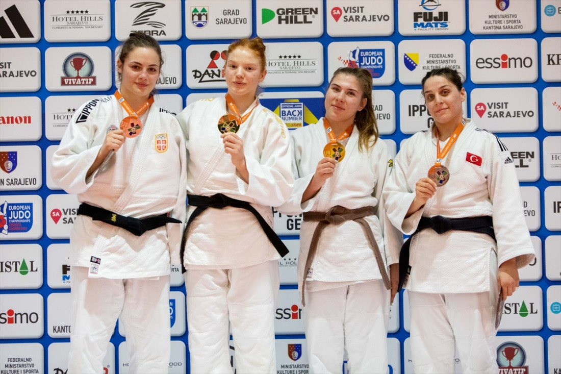 Evropski džudo kup za juniore: Sofija Pajić osvojila zlato za BiH, Lana Bjelica bronzana