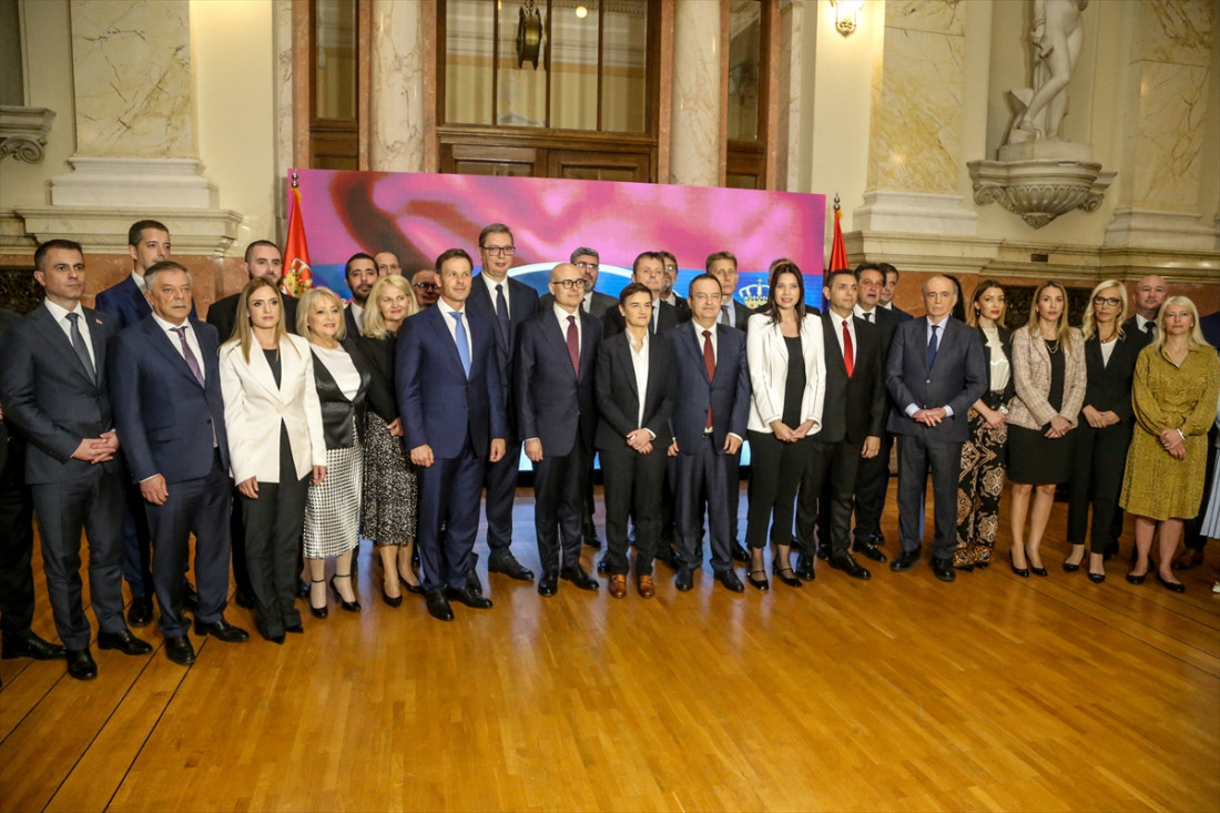 Skupština Srbije izabrala novu Vladu