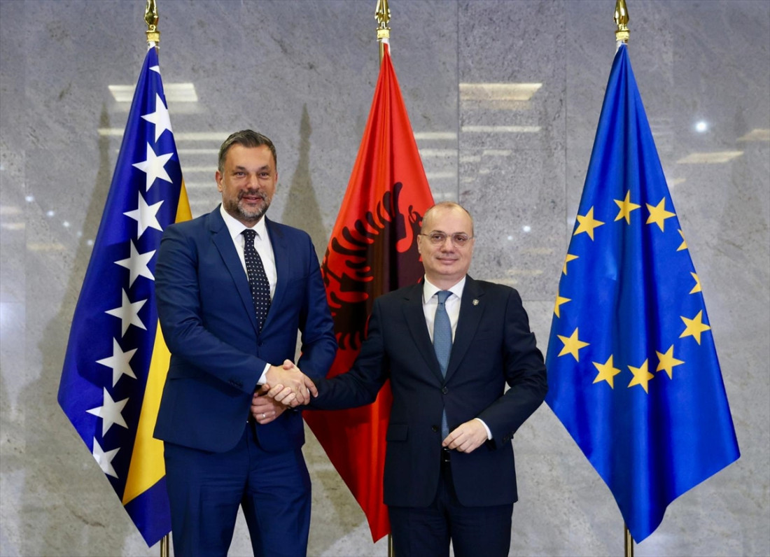 Konaković razgovarao s Hasanijem: Prioritet uvođenje direktne aviolinije Tirana - Sarajevo