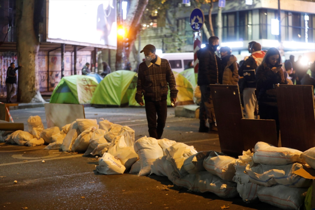 Intervenisala policija: Protest zbog rezultata izbora u Gruziji