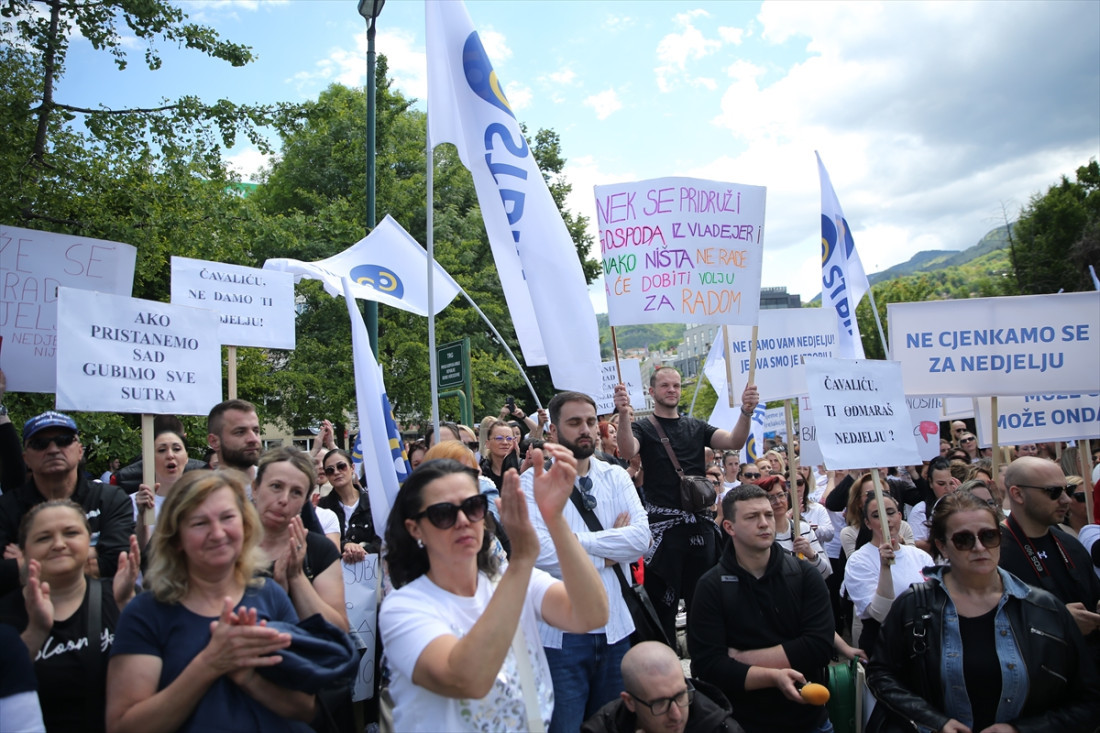 Sindikat radnika trgovine i uslužnih djelatnosti BiH: Nismo produžena ruka ni jedne političke opcije