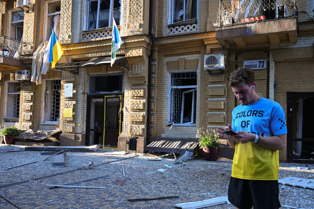 EU pozvao na razgovor ruskog izaslanika u Briselu zbog napada na zgradu bloka u Kijevu