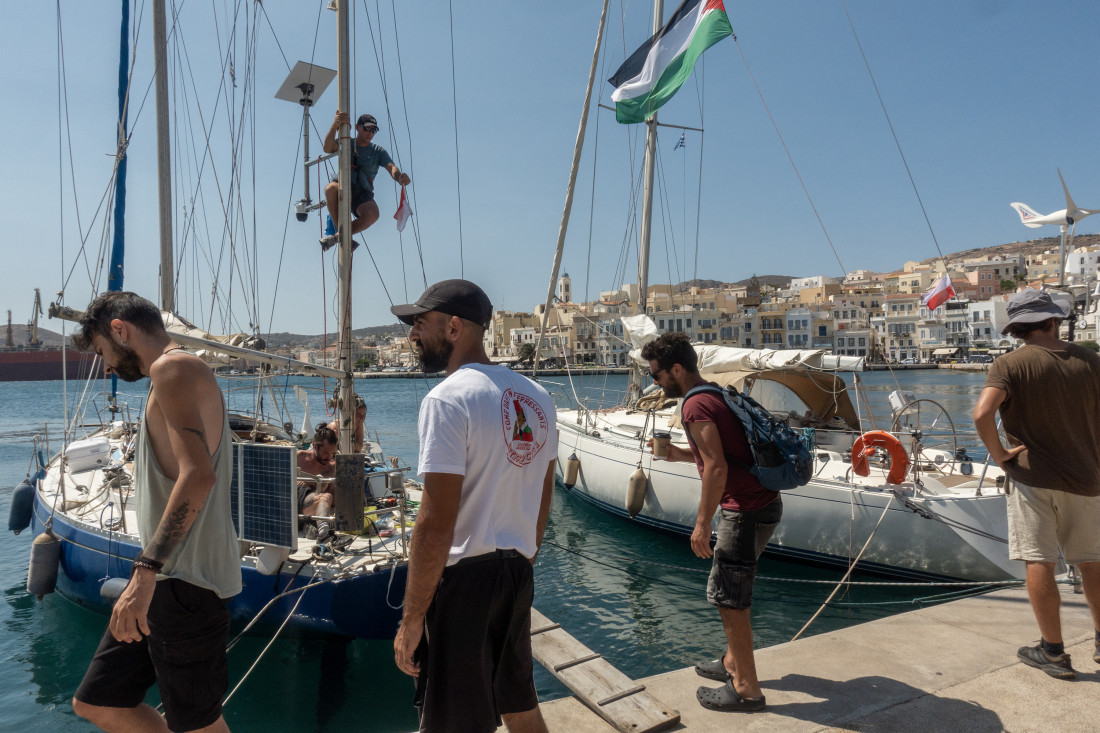 Prva grupa brodova Globalne flote Sumud isplovila prema Gazi