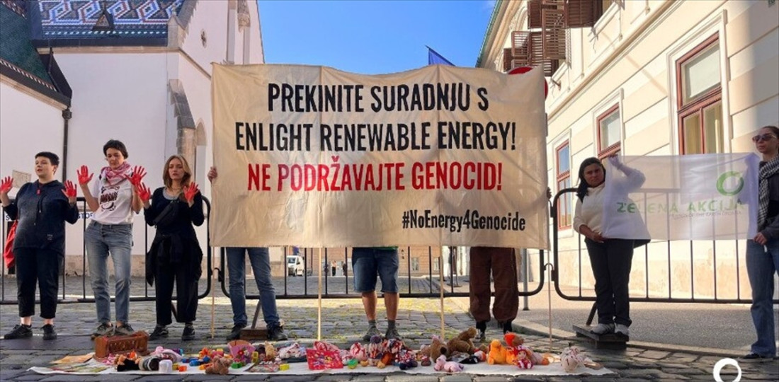 Aktivisti u Zagrebu: “Ne podržavajte genocid!“