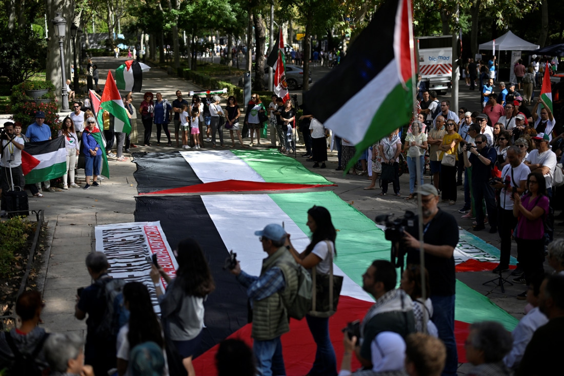 Zdravstveni radnici u Madridu protestuju protiv rata Izraela u Gazi