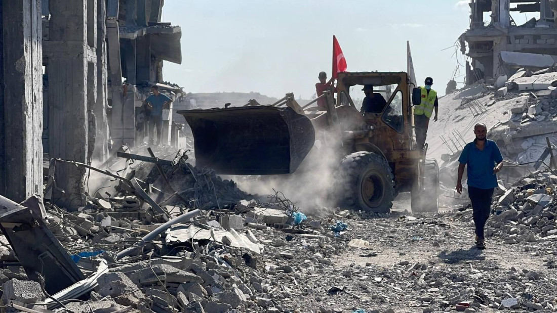 Turski IHH započeo s akcijama uklanjanja ruševina i čišćenja u Gazi