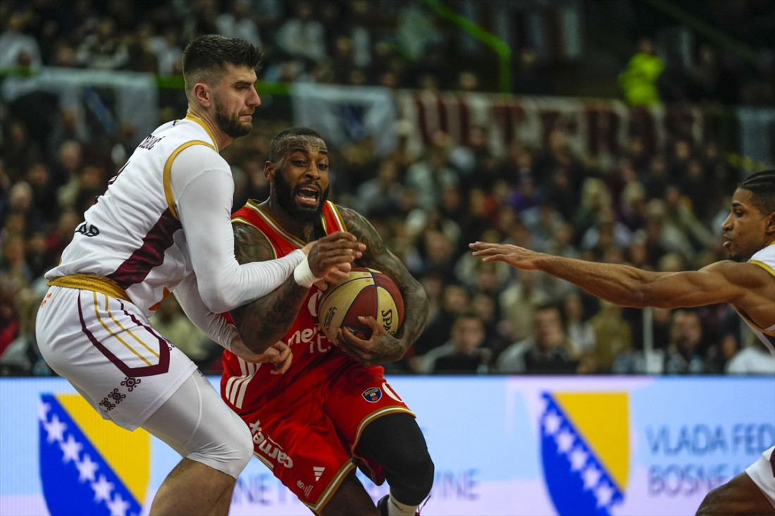 Bosna poražena od Zvezde u ABA ligi