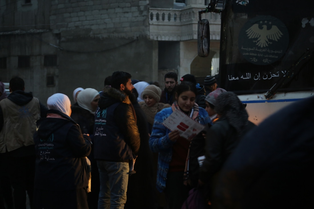 Sirijske porodice vraćaju se u Halep nakon odlaska SDF-a