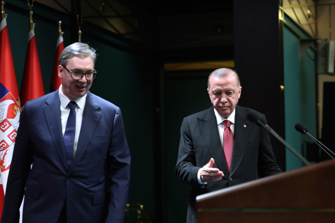 Turski predsjednik Erdogan sastao se s Vučićem u Ankari