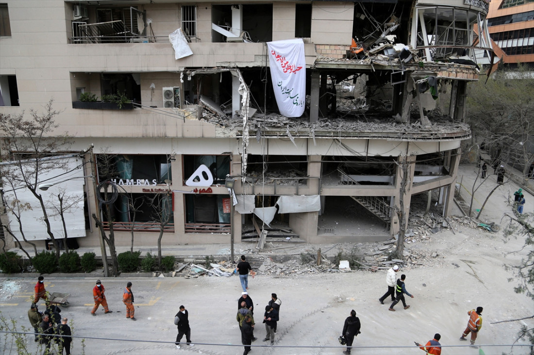 Pogođena zgrada televizije Al Araby u Teheranu u američko-izraelskom napadu