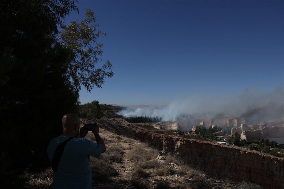 Požar u blizini predsjedničke palate u Damasku
