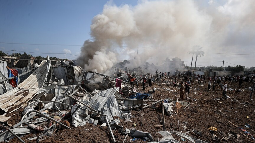 Izraelski dron pogodio šator s raseljenim Palestincima u Gazi, ubijeno šest osoba