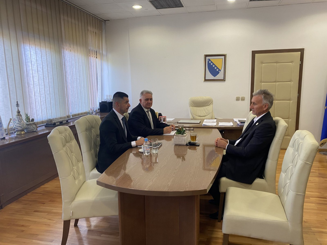 Zamjenik predsjedavajućeg Doma naroda Parlamentarne skupštine BiH Kemal Ademović u posjeti Distriktu Brčko