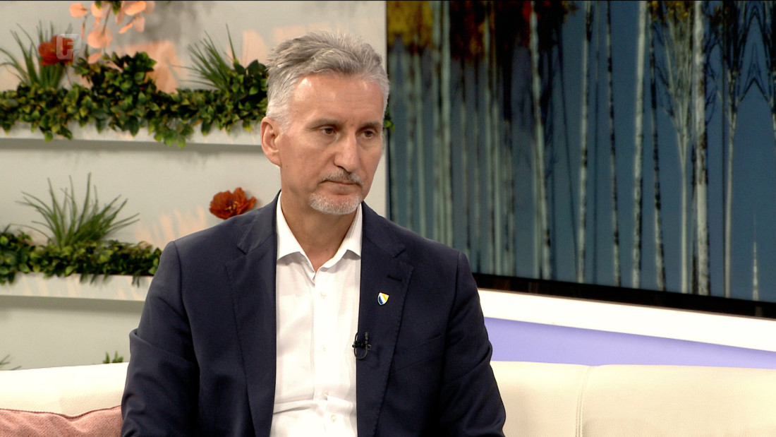 Kemal Ademović ovoga ponedjeljka u političkim minutama Jutarnjeg programa