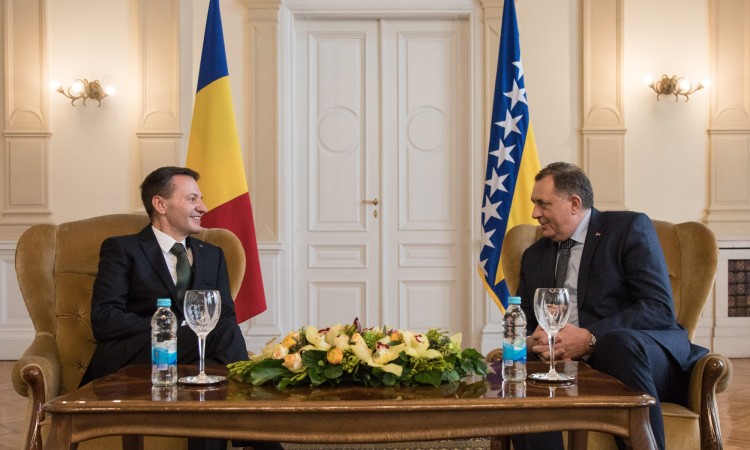 Dodik i Pacuretu o jačanju bilateralne saradnje Rumunije i BiH