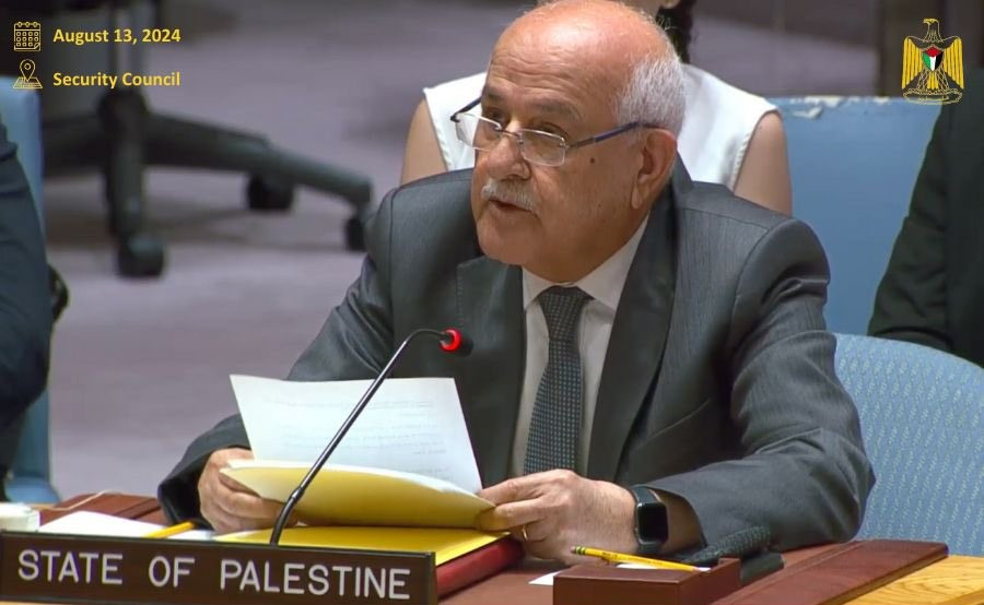 Mansour u Vijeću sigurnosti UN-a: Izrael odbacuje sve odluke i čak ne sluša vaše argumente