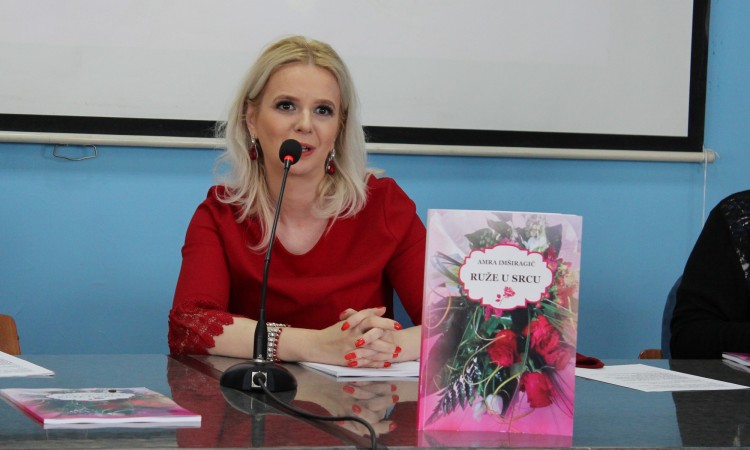 Promovirana knjiga pjesama "Ruže u srcu" dr. sc. Amre Imširagić