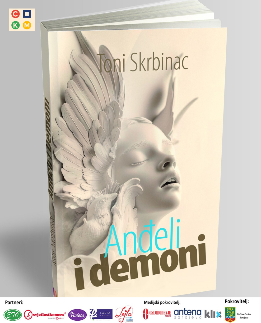 CKM Sarajevo: Sutra promocija knjige Tonija Skrbinca “Anđeli i demoni”