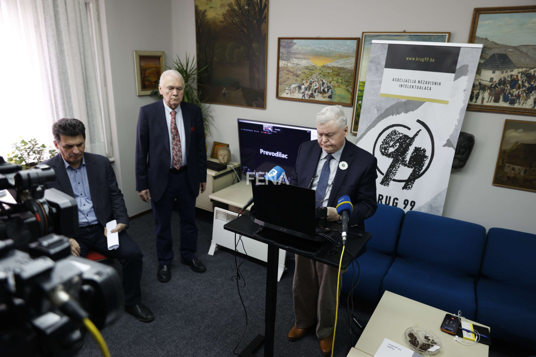 Godišnja pres Asocijacije nezavisnih intelektualaca Krug 99