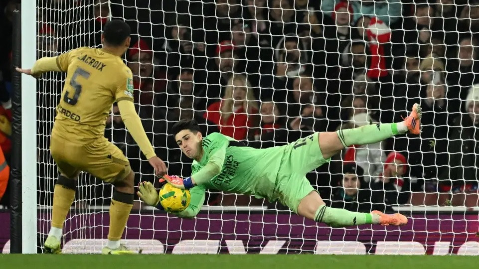 Arsenal je pobijedio Palace nakon penala i izborio mjesto u polufinalu EFL Kupa