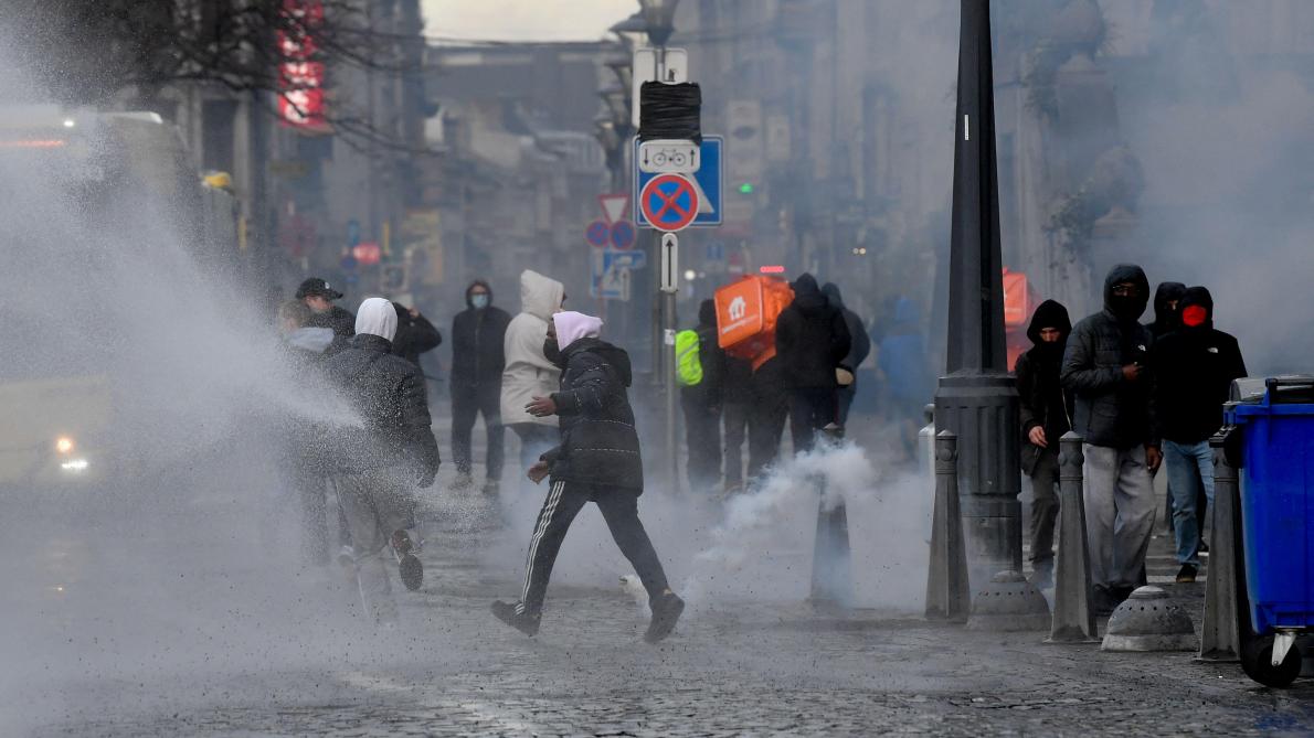 Incidenti na skupu Black Lives Matter u Liègeu