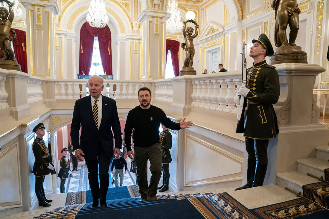 Američki predsjednik Joe Biden u iznenadnoj posjeti Ukrajini