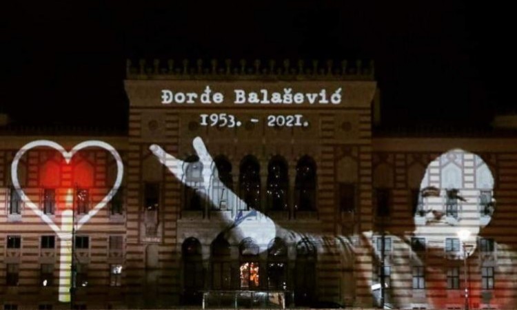 Sarajevo se oprostilo od Đorđa Balaševića